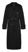 Vero Moda Trenchcoat Chloe Long Svart S Kvinna