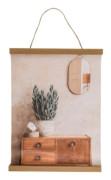 Out of the Blue Magnetic Wooden Poster Hanger for A3