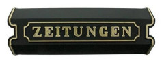 BURG-WÄCHTER 1890 GR, Väggmonterad brevlåda, Gjuten aluminium, Grön, 1 styck, 420 mm, 112 mm