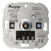 Kopp 1 st Insats Dimmer ATHENIS Aluminium 842800187 1 st