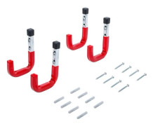 Universella väggkrokar - BGS - DIY 88314 - 4-pack - Plastmaterial