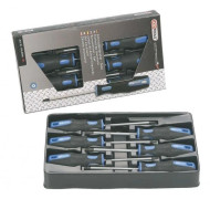 KSTOOLS ERGOTORQUEplus TORX borrad skruvmejsel - kartong med 6 st