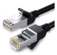 UGREEN nätverkskabel med metallkontakter, Ethernet RJ45, Cat.6, UTP, 3m (svart)