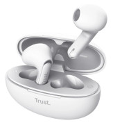 Ear Bluetooth hörlurar Trust Yavi Vit