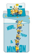 Minions Blue Påslakanset Bäddset 140x200+70x90cm