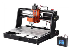 CNC-fräsmaskin 300x200x72mm, 120W graveringsmaskin, 3-axlig GRBL, träakryl-MDF-PVC-gravering, offlinekontroll, 1200RPM