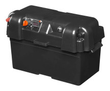 ProPlus Batterilåda med USB och voltmätare 35x18x20 cm