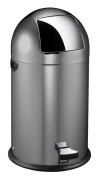 pedalbehållare Kickcan33 liter grå