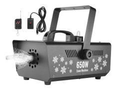 Snömaskin 650W, Handhållen för Fest och Semester, Perfekt för Juldekorationer, Lätt Användning, Skapar FantasiSnö och Magiska Stunder