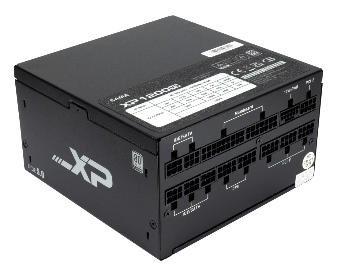 INTER-TECH Netzteil 1200W SAMA XPH-1200A Intel ATX3.0 Standa