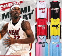 Basketbolltröjor Sportkläder Jimmy Butler Miami Heat Nr 22 Basketbolltröjor Vuxna Barn Fotbollströjor City Edition Vit-WELLNGS City Edition White