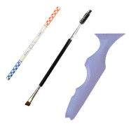 Långvarig Eyelinerpennor Set Vattentät Eyelinerpenna, Svart Ögonmakeup Brun Ögonbrynspenna Långvarig Smudge Proof Eyelinerstämpelverktyg Ögonbryn