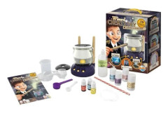 Buki wizards' kemi-kit - 30 magiska experiment - Ljus- och rökeffekter - från 8 år och uppåt