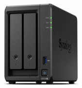 Synology Disk Station DS723+ - NAS-server - 2 fack - RAID 0, 1, JBOD - RAM 2 GB - Gigabit Ethernet - stöd för iSCSI