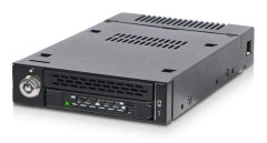 ICY Dock ToughArmor MB833M2K-B - Förvaringsmobilrack - M.2 - M.2 NVMe Card - SAS - svart