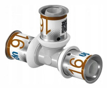 UPONOR S-PRESS T-RÖR PPSU 20-16-20