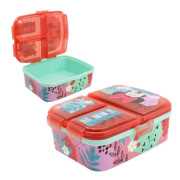 Lunchbox - Disney - Musse Pigg - 4 Fack - Rosa - Barn