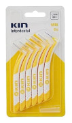Kin Interdental Brush Mini 1 1mm 6 Pieces