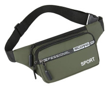 Herr Midjeväska Chest Pack ARMY GREEN - on stock army green