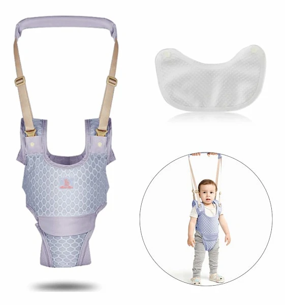 Handhållen Babygåstol Barn Toddler Gåleksaker Justerbar Baby Lär Gåsele Sele Hållare Gåbälte Gåassistent, Perfekt Present för 7-24