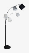 Foggy Golvlampa Sandsvart