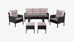 KNOCK Loungegrupp Svart