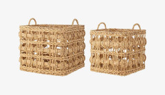 Bloomingville - Korg Marnie 2-pack - Natur - Småförvaring - Från Homeroom