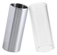 2 st Guitar Slide Fingerledsskydd Anti-Smärta Glid Guitarrinstrument Tillbehör för Bas, Elgitarr, Akustisk Gitarr