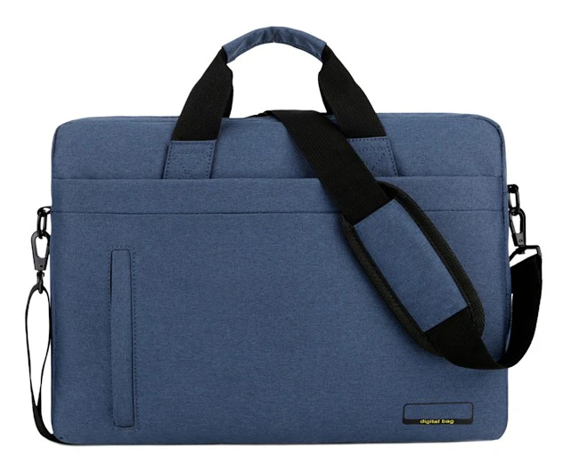 Oxford Cloth Laptop Briefcase för kvinnor och män, 360 skyddande laptopväska