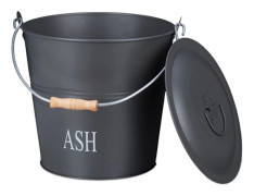 Askfat med lock 12 l