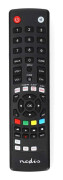 Nedis Universalfjärrkontroll | Förprogrammerad | 1 Enhet | Amazon Prime / Disney + Button / Google Play Knapp / Netflix Knapp / Youtube Knapp | Infrar