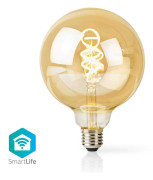 Nedis SmartLife LED Filament Lampa E27 360 lm 4.9W Varm/Kall 1800-6500K G125