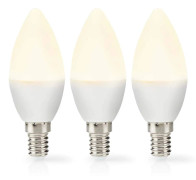 LED-lampa E14 | Ljus | 2.8 W | 250 lm | 2700 K | Varm Vit | Matt | 3 st.
