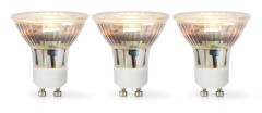 LED-lampa GU10 | Spot | 4.5 W | 345 lm | 2700 K | Varm Vit | 3 st.