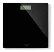 Personvåg | Digital | Svart | Härdat Glas | Maximal vägningskapacitet: 150 kg
