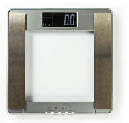 BMI-våg (Body Mass Index) | 10 användarprofiler | Härdat glas