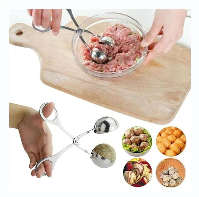 Gör Runda Köttbullar Med Köttbulle-Tången!