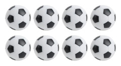 8 stycken Mini Bordfotbollsbollar 32mm Barn Fotbollsspel Maskintillbehör
