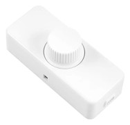 2-pack 220-240V LED Rotationsdimmer för Glödlampor, Halogenlampor, Justerbar LED-armatur, Vit