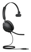 Jabra Evolve2 40 SE MS Mono - Headset - på örat - kabelansluten - USB-A - ljudisolerande - Certifierad för Microsoft-teams