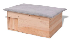 vidaXL Igelkottshus 45 x 33 x 22 cm trä