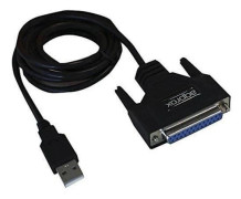 USB till Parallellport Adapter approx! APPC26 Plug & Play Windows/Linux/Mac OS