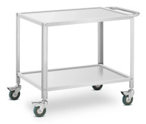 Serveringsvagn för servering av 2 hyllor 80 x 57 cm upp till 100 kg