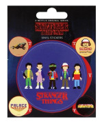 Set av klistermärken Stranger Things - Arcade - Vit - Vuxen - Unisex