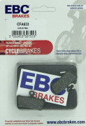 CFA633 - Cykelbromsbelägg (organiska) EBC-bromsar