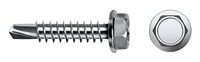 Sexkantig borrspets skruv - CELO - 7504K - 4,2x19 mm - Zinkad - Förpackning med 500 enheter