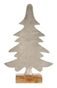 Christmas Tree Silver Metal (6 x 25,5 x 16 cm)