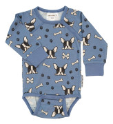 Body Bambu Bulldog Blå 62/68