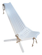 Ecochair EcoFurn Björk Vit Oljad - Björk Vit Oljad