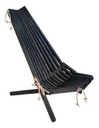 Ecochair EcoFurn Al Svart Oljad - Al Svart Oljad